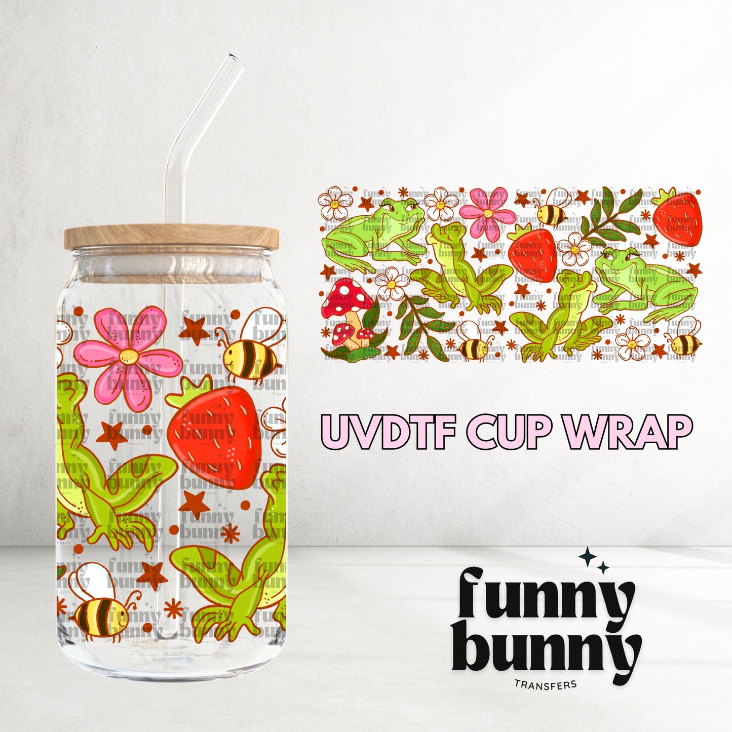 16OZ467 - 16oz UVDTF Cup Wrap