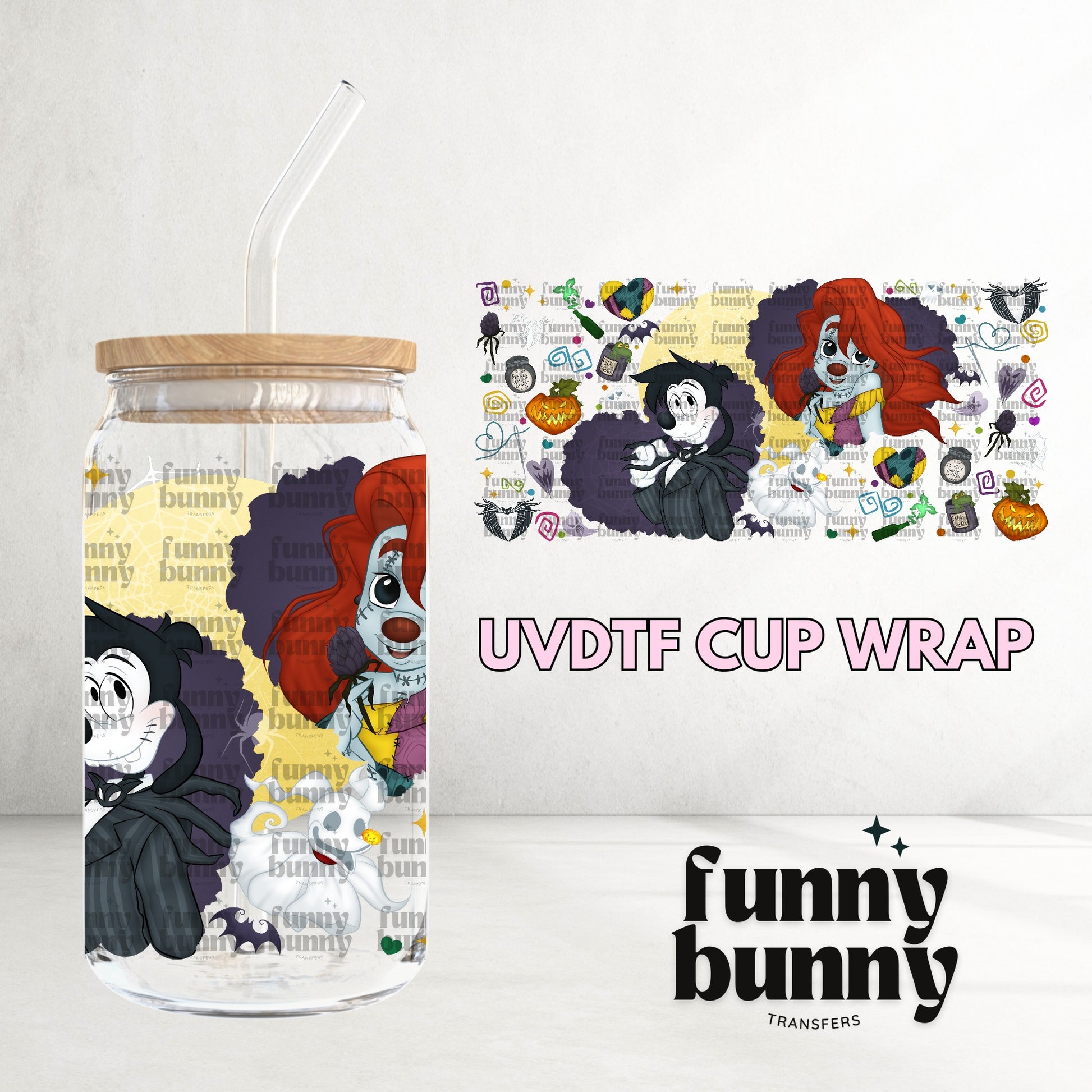 16OZ47 - 16oz UVDTF Cup Wrap