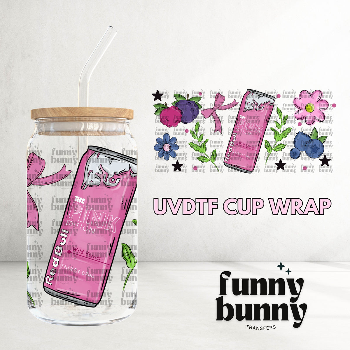 16OZ474 - 16oz UVDTF Cup Wrap