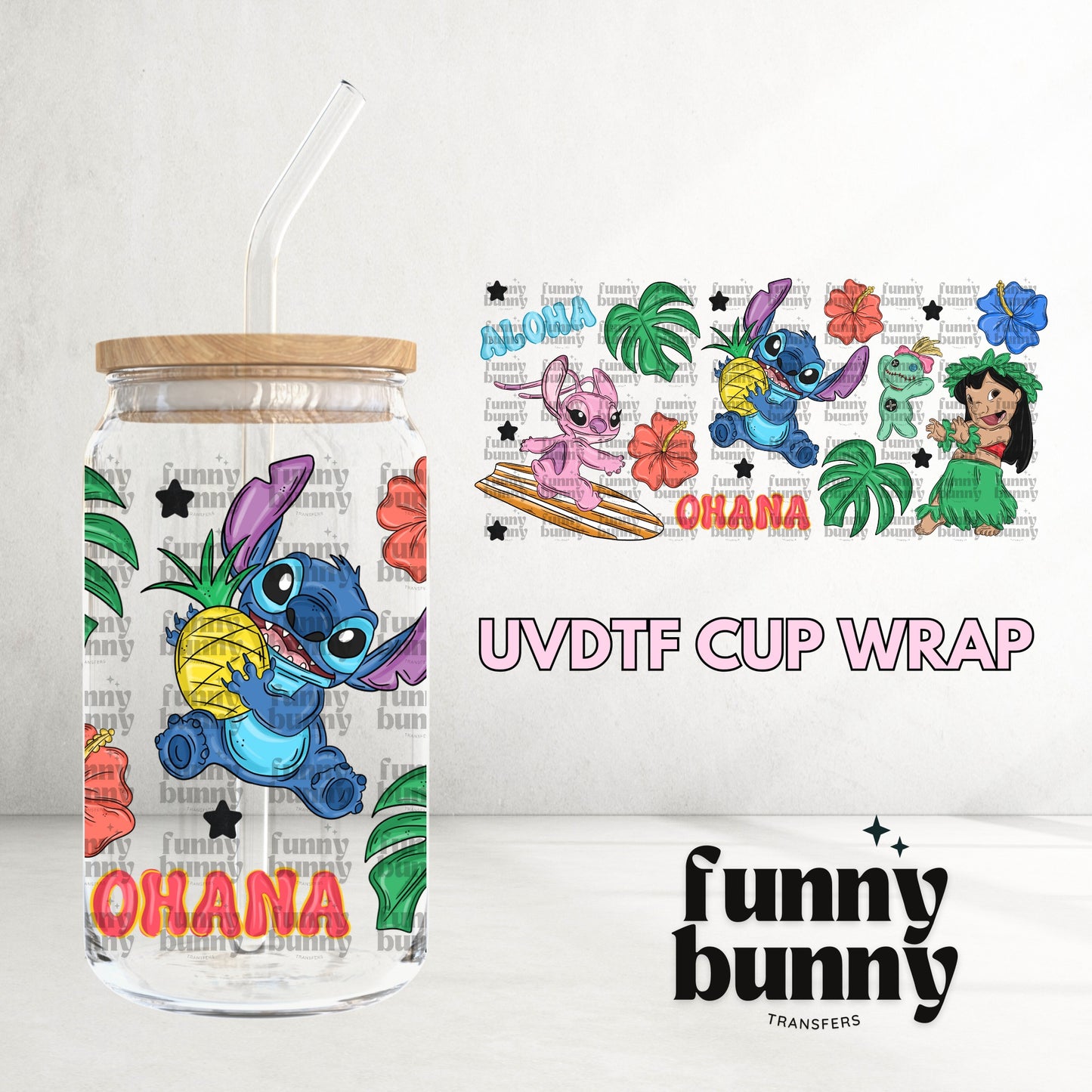 16OZ483 - 16oz UVDTF Cup Wrap