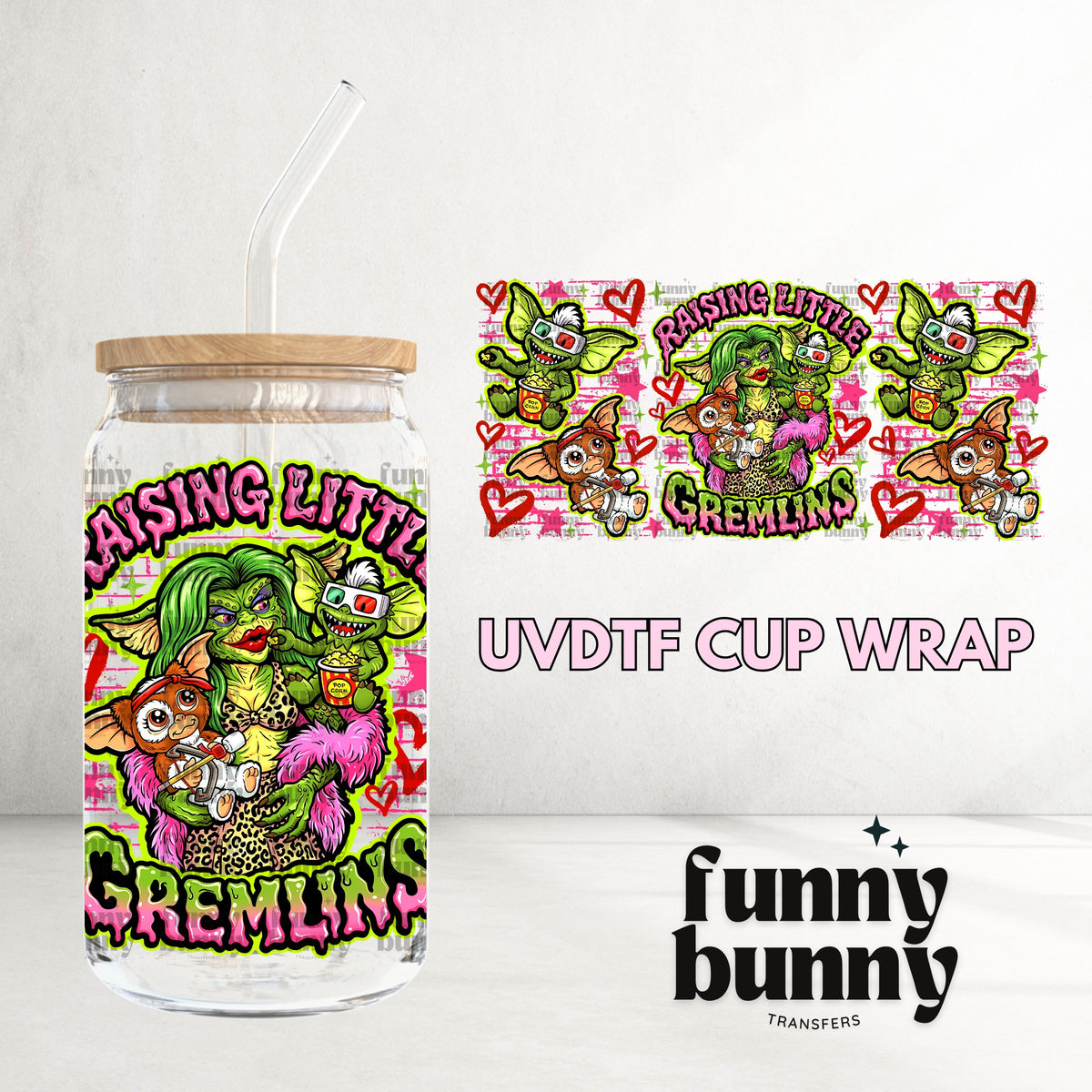 16OZ49 - 16oz UVDTF Cup Wrap