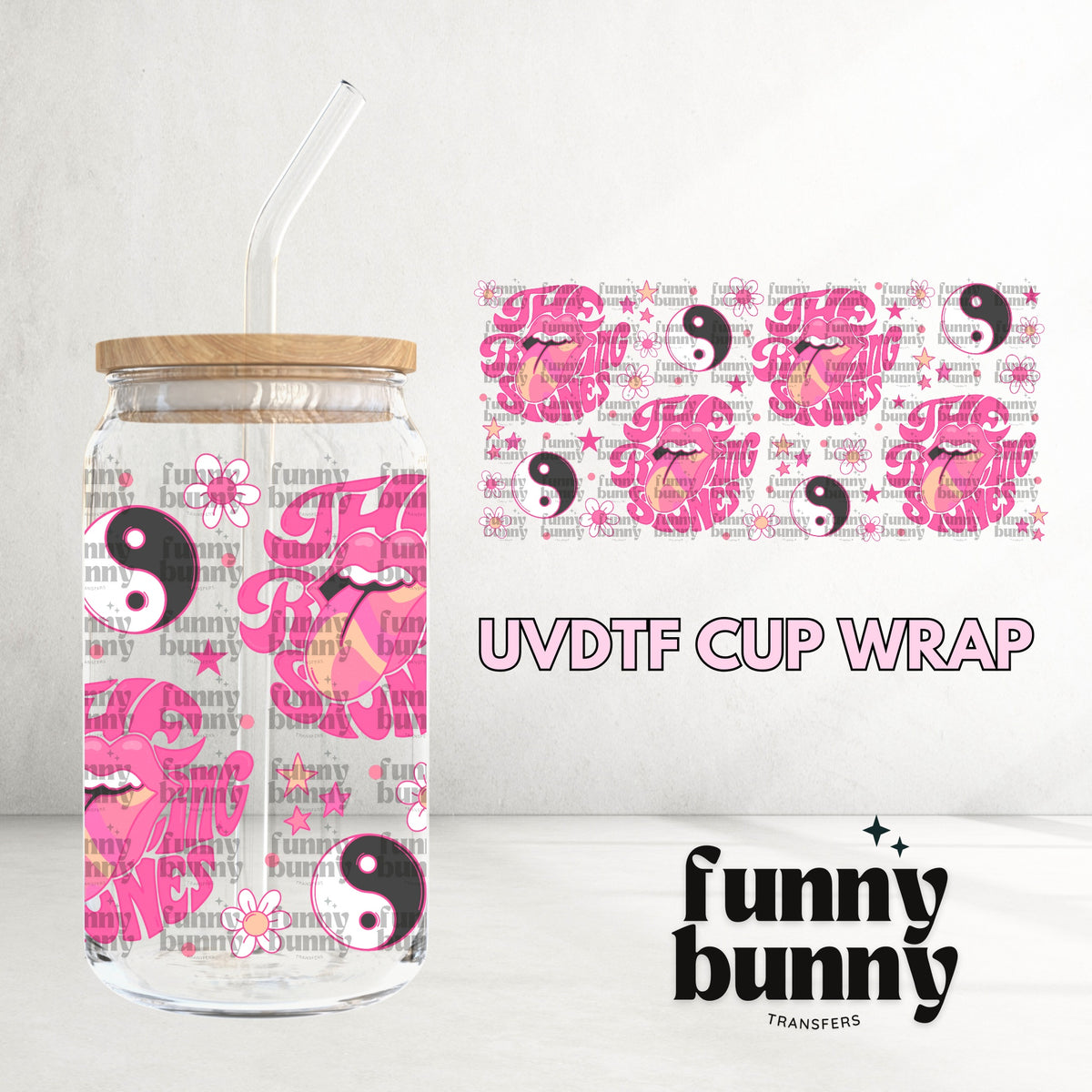 16OZ492 - 16oz UVDTF Cup Wrap