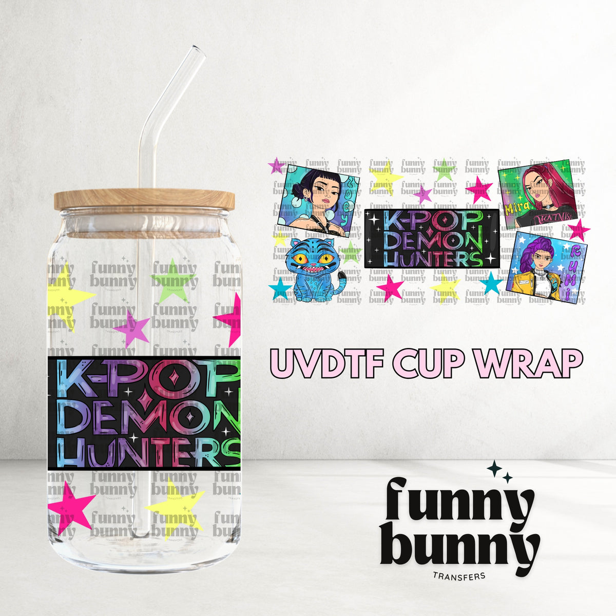 16OZ494 - 16oz UVDTF Cup Wrap