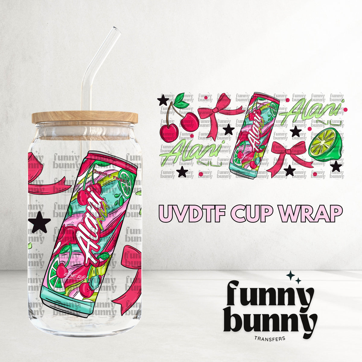16OZ495 - 16oz UVDTF Cup Wrap