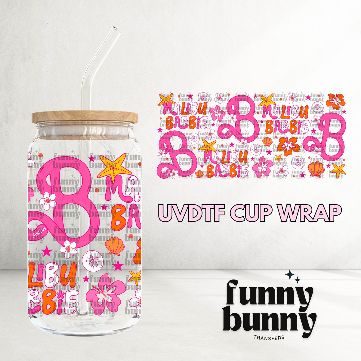 16OZ496 - 16oz UVDTF Cup Wrap