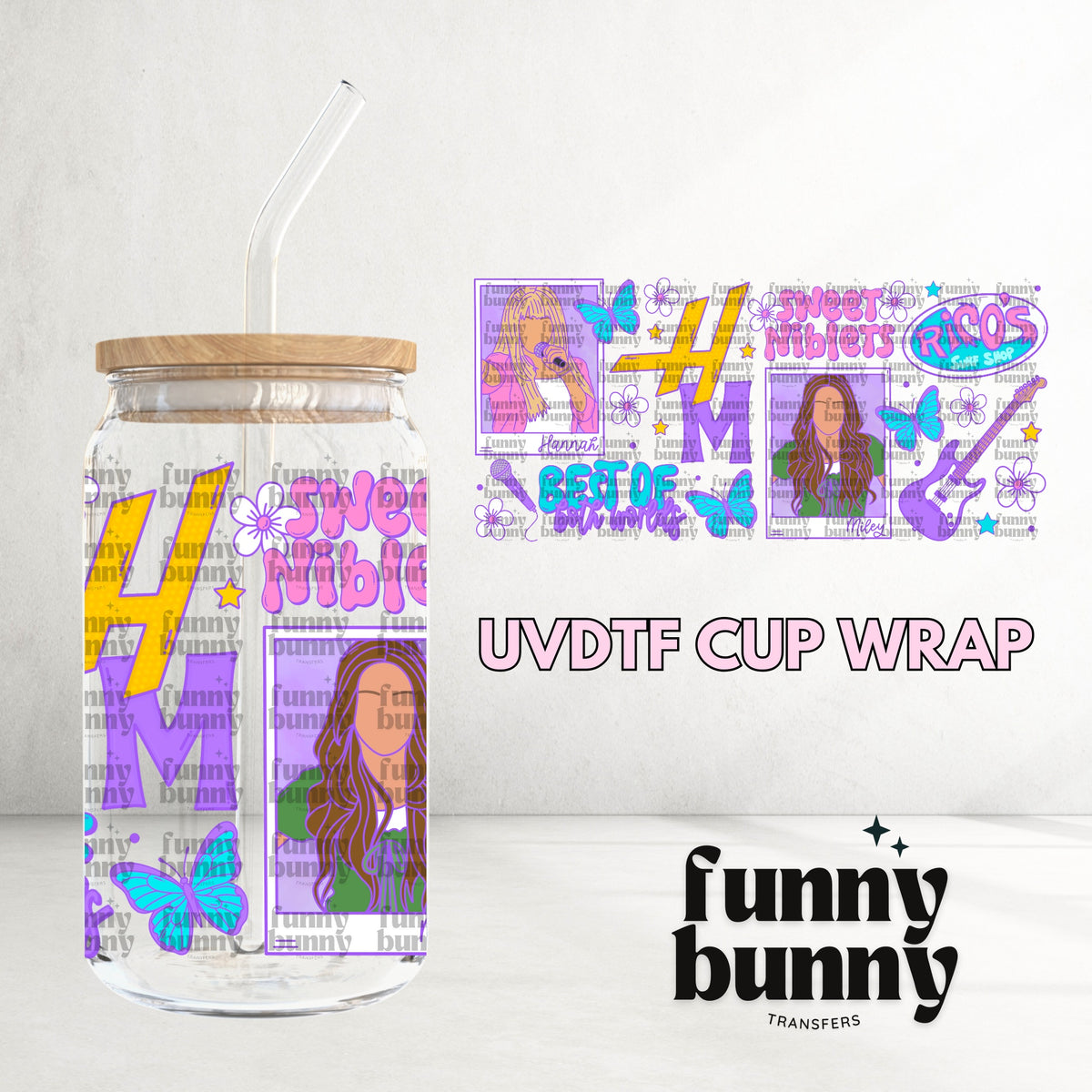 16OZ506 - 16oz UVDTF Cup Wrap
