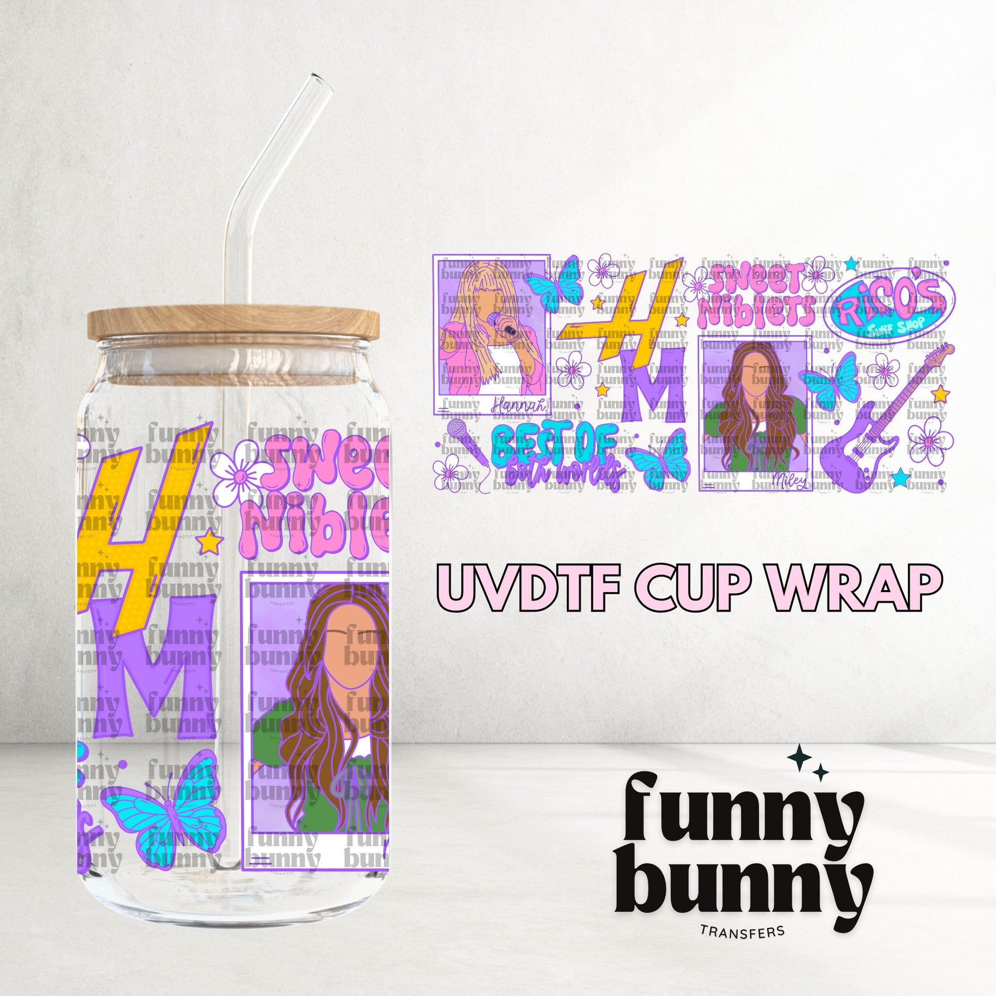 16OZ506 - 16oz UVDTF Cup Wrap