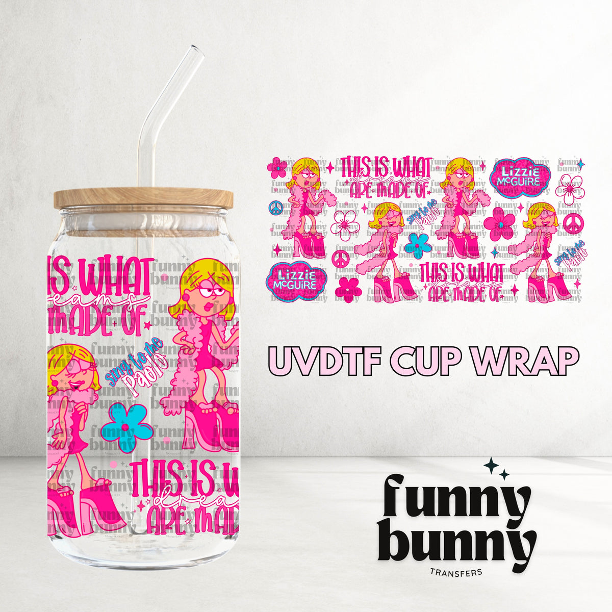 16OZ508 - 16oz UVDTF Cup Wrap