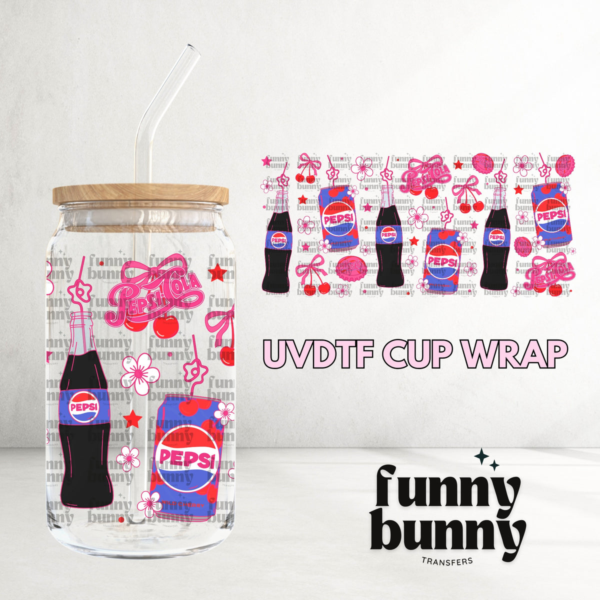 16OZ522 - 16oz UVDTF Cup Wrap