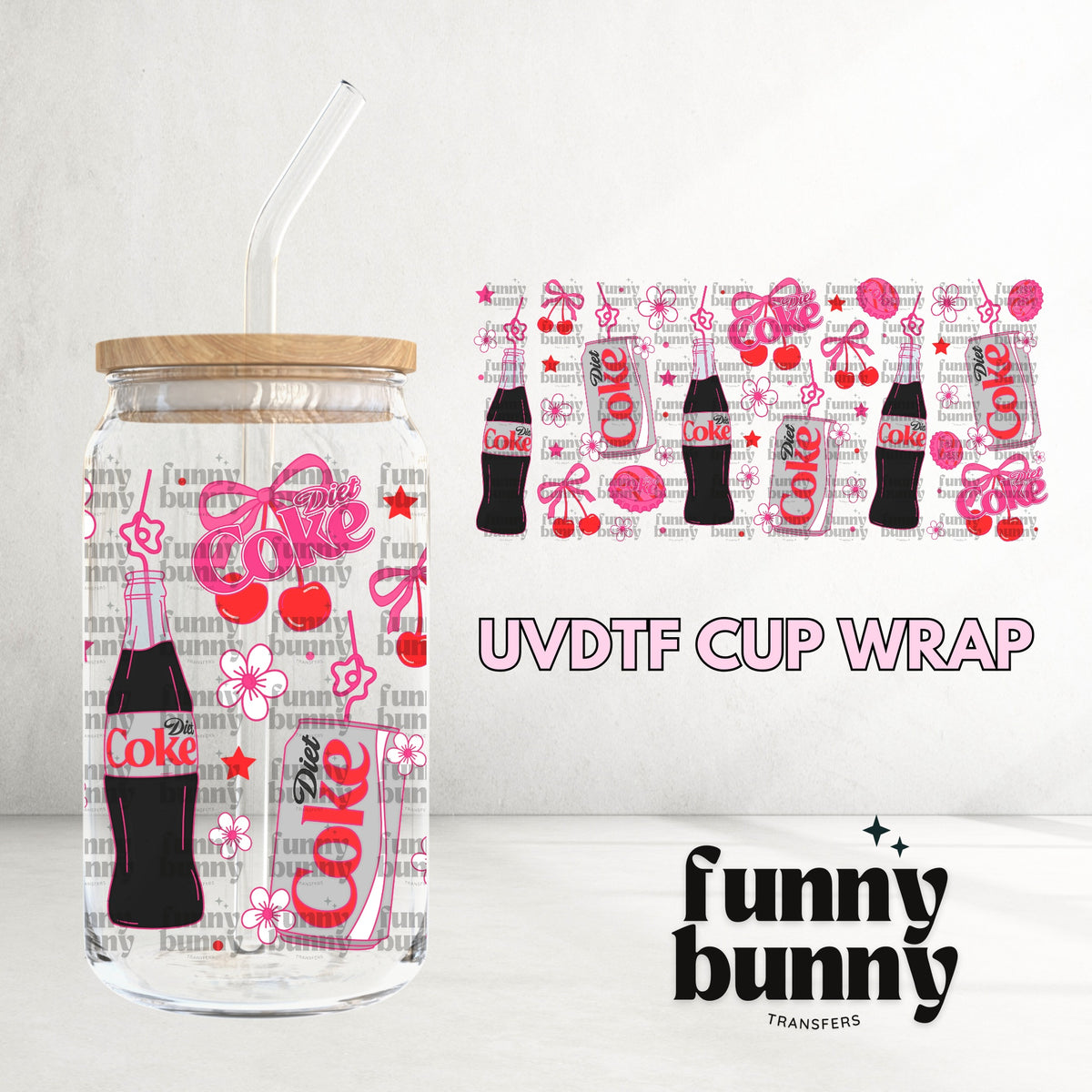 16OZ529 - 16oz UVDTF Cup Wrap