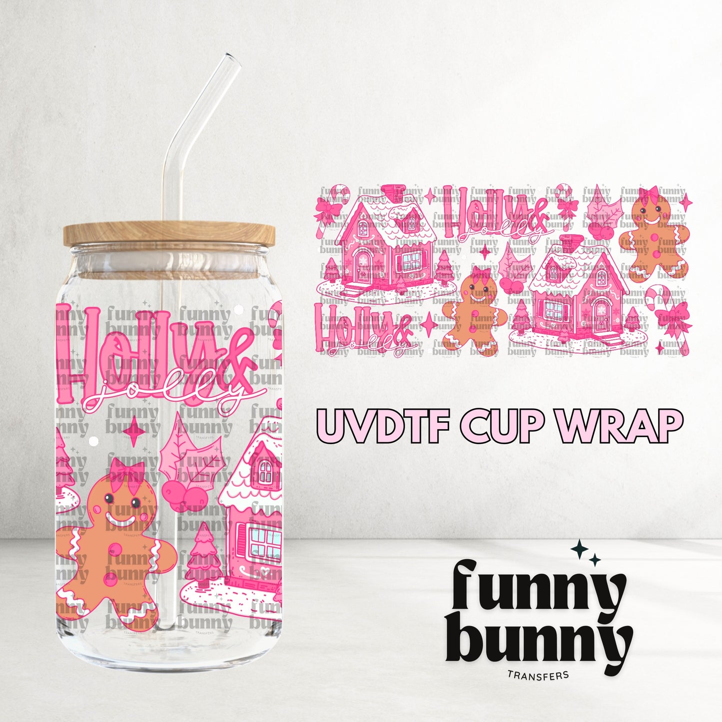 16OZ534 - 16oz UVDTF Cup Wrap