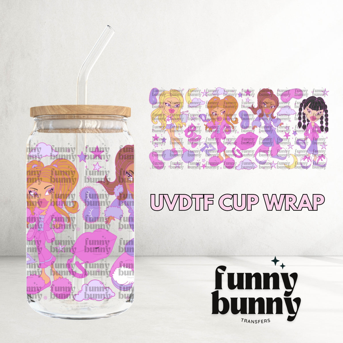 16OZ552 - 16oz UVDTF Cup Wrap