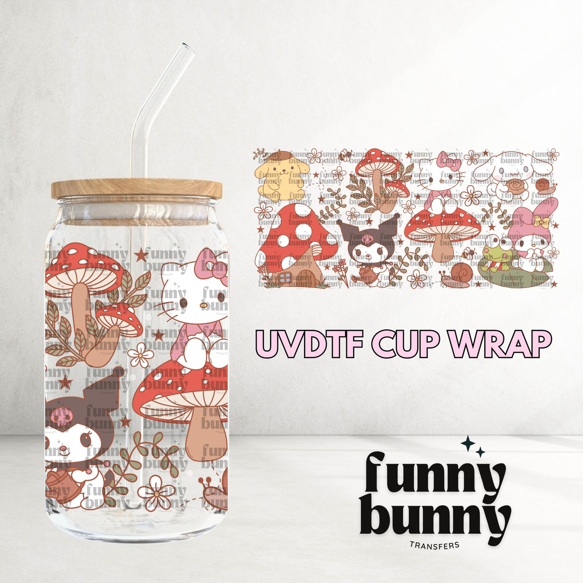 16OZ555 - 16oz UVDTF Cup Wrap