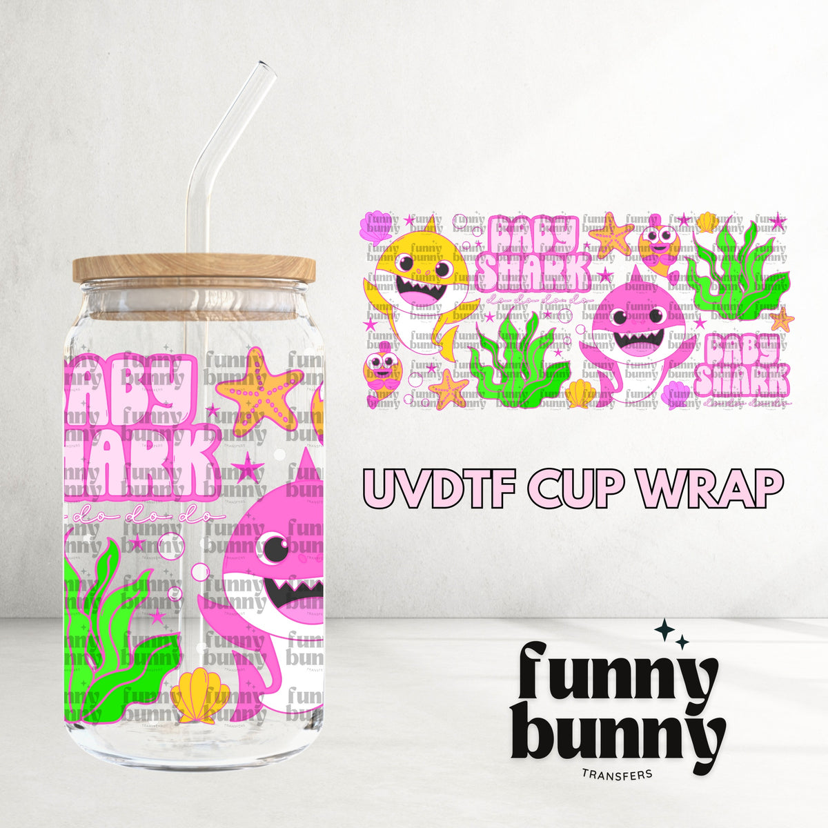 16OZ557 - 16oz UVDTF Cup Wrap