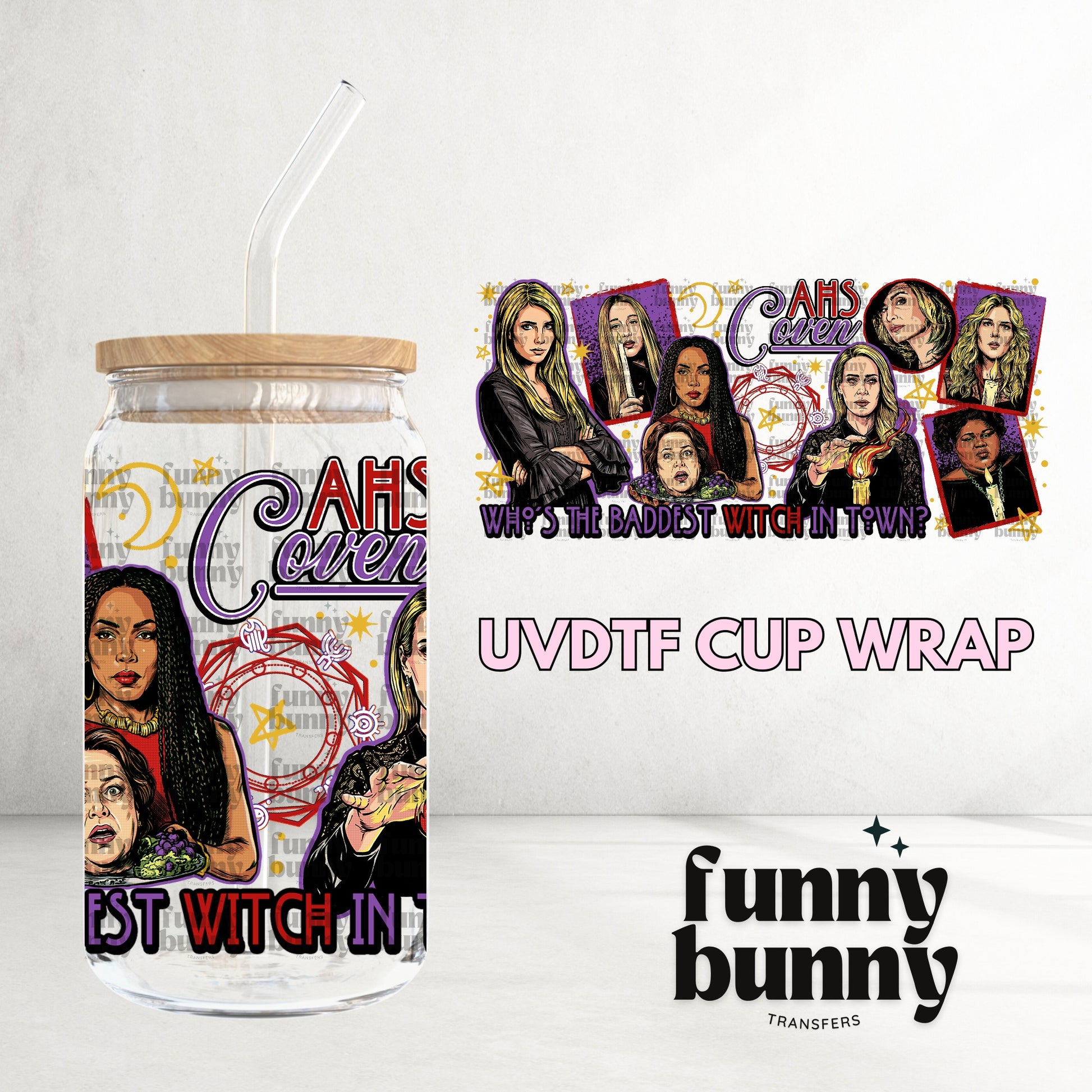 16OZ56 - 16oz UVDTF Cup Wrap