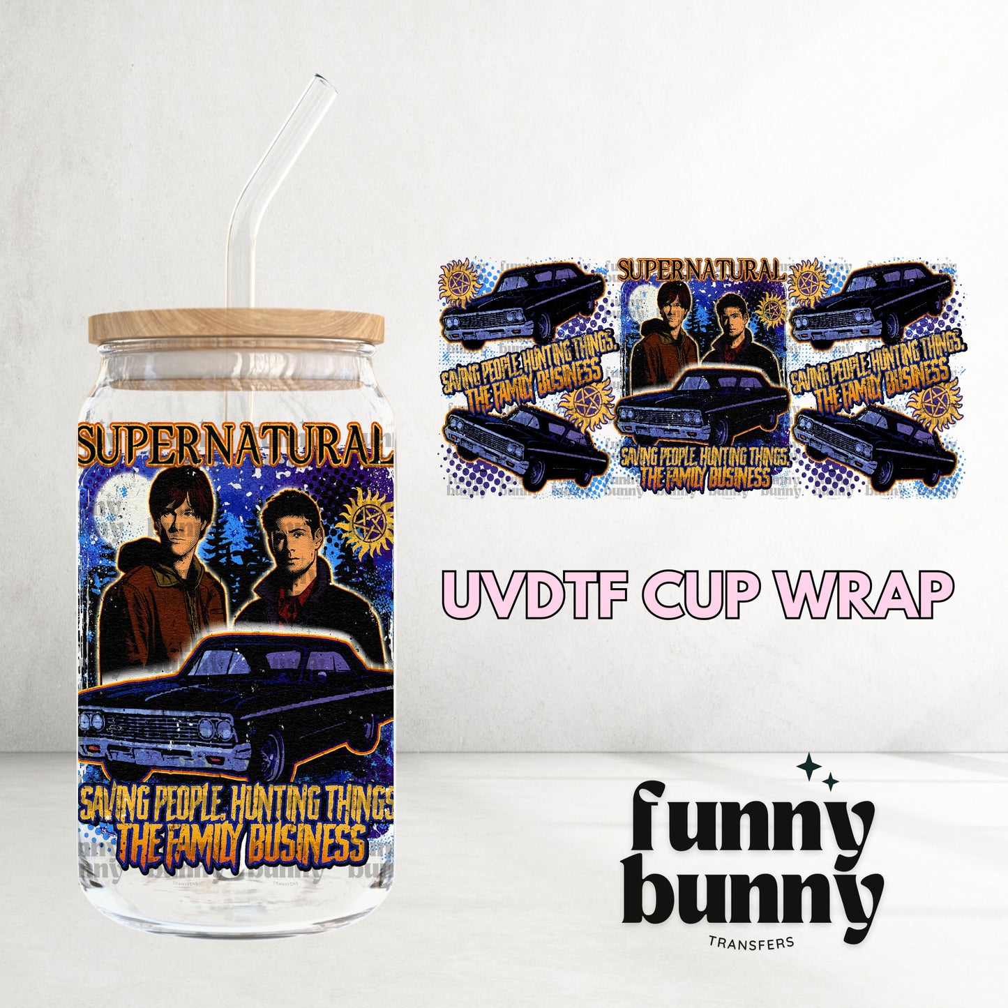 16OZ57 - 16oz UVDTF Cup Wrap