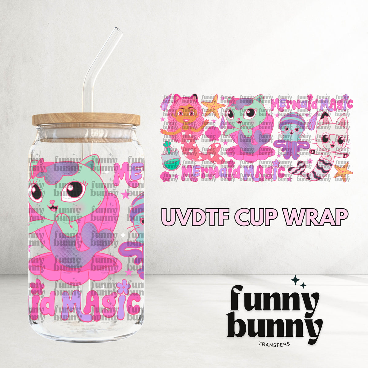 16OZ572 - 16oz UVDTF Cup Wrap