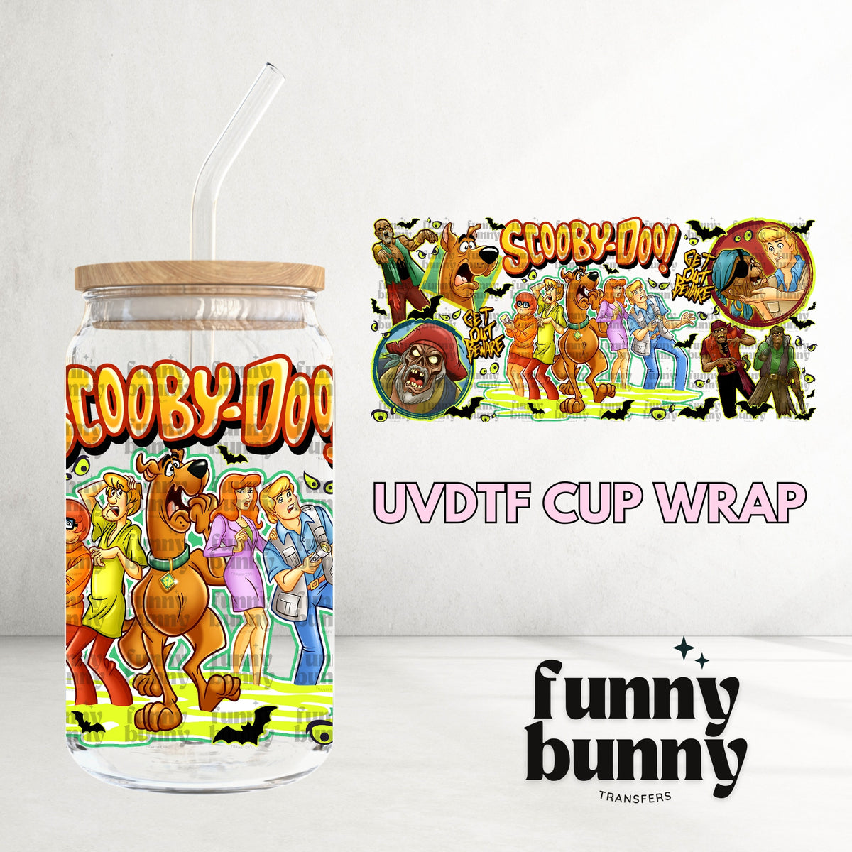 16OZ58 - 16oz UVDTF Cup Wrap