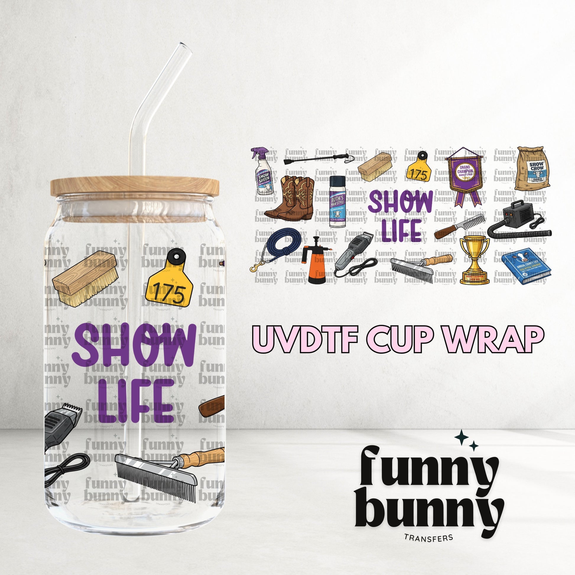 16OZ581 - 16oz UVDTF Cup Wrap