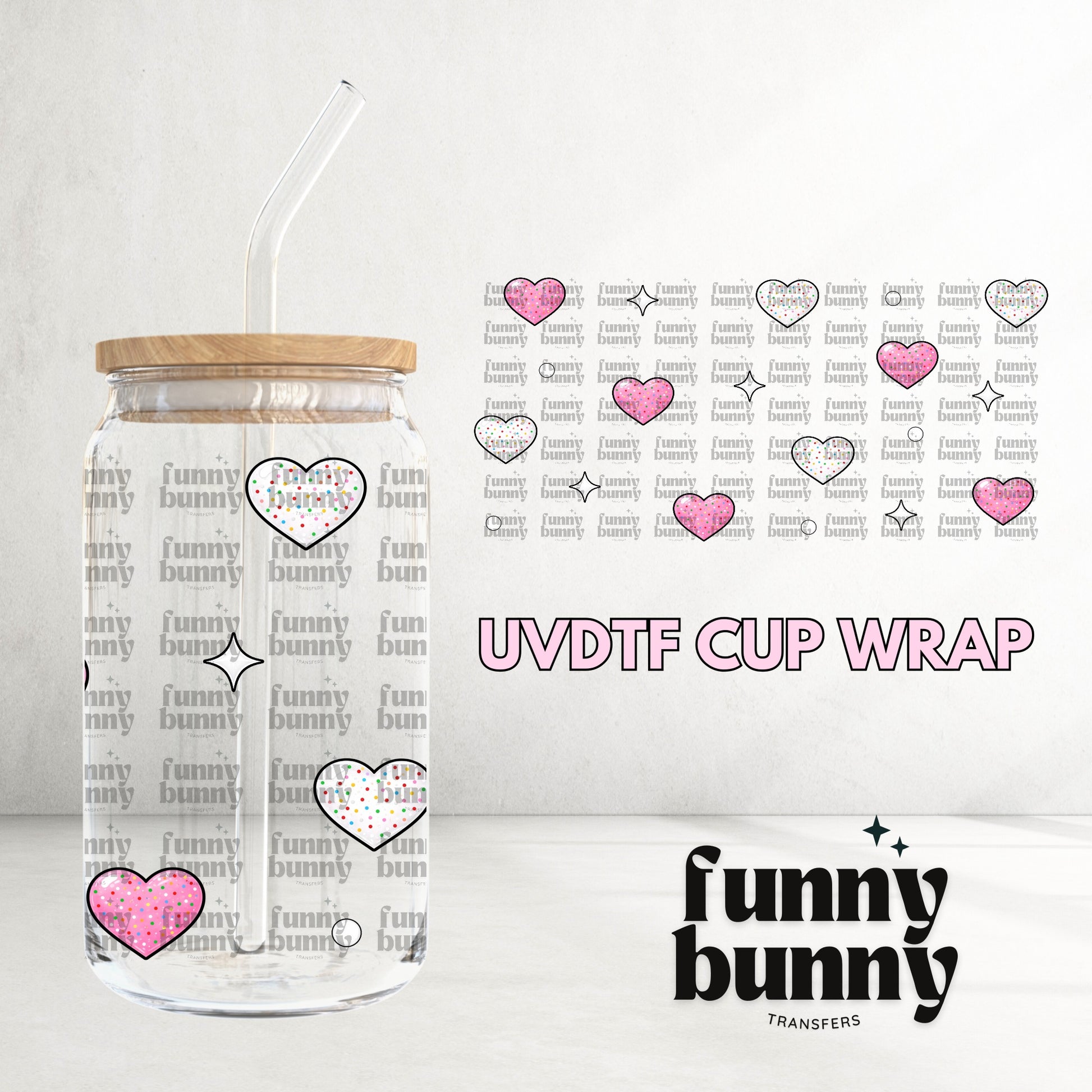 16OZ584 - 16oz UVDTF Cup Wrap