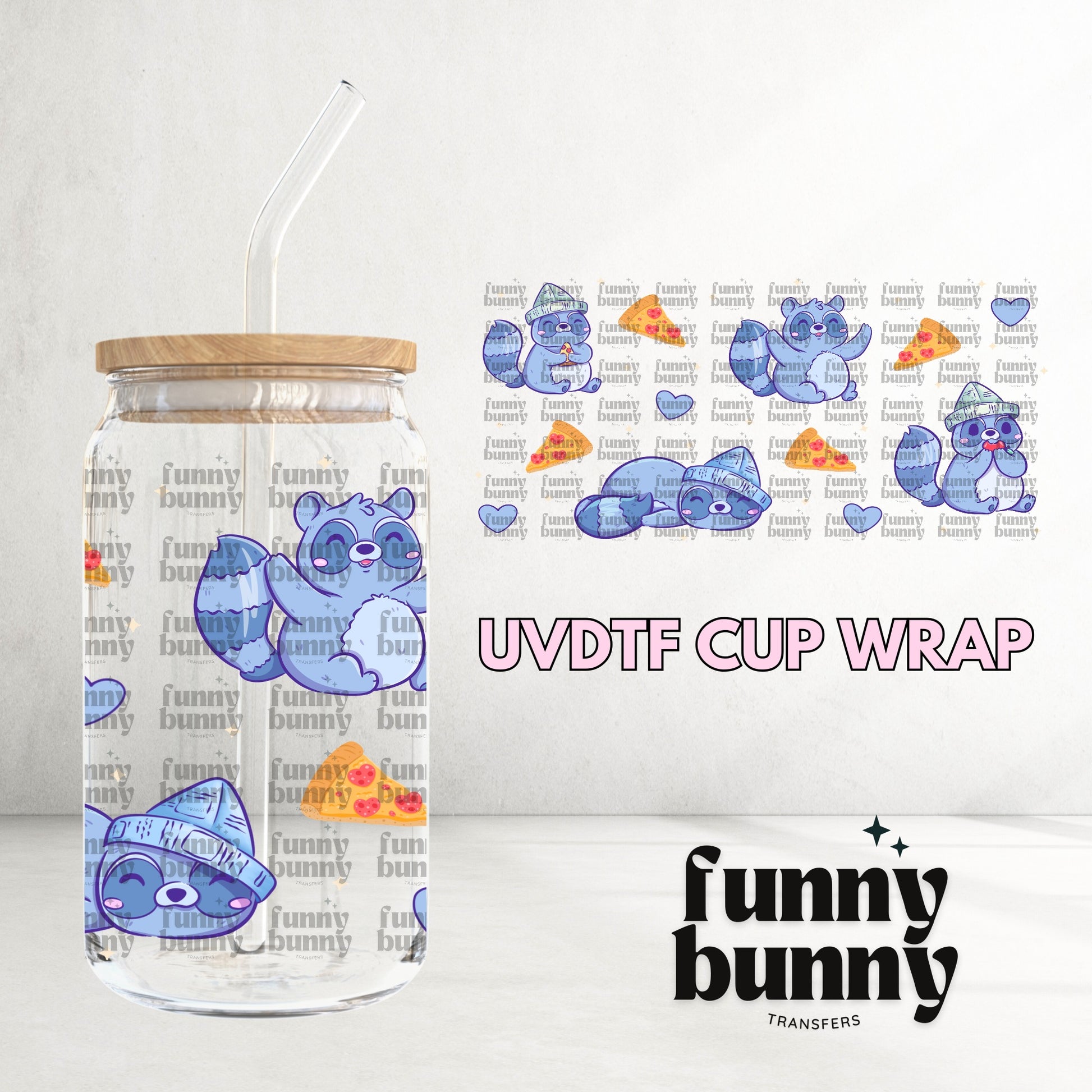 16OZ586 - 16oz UVDTF Cup Wrap