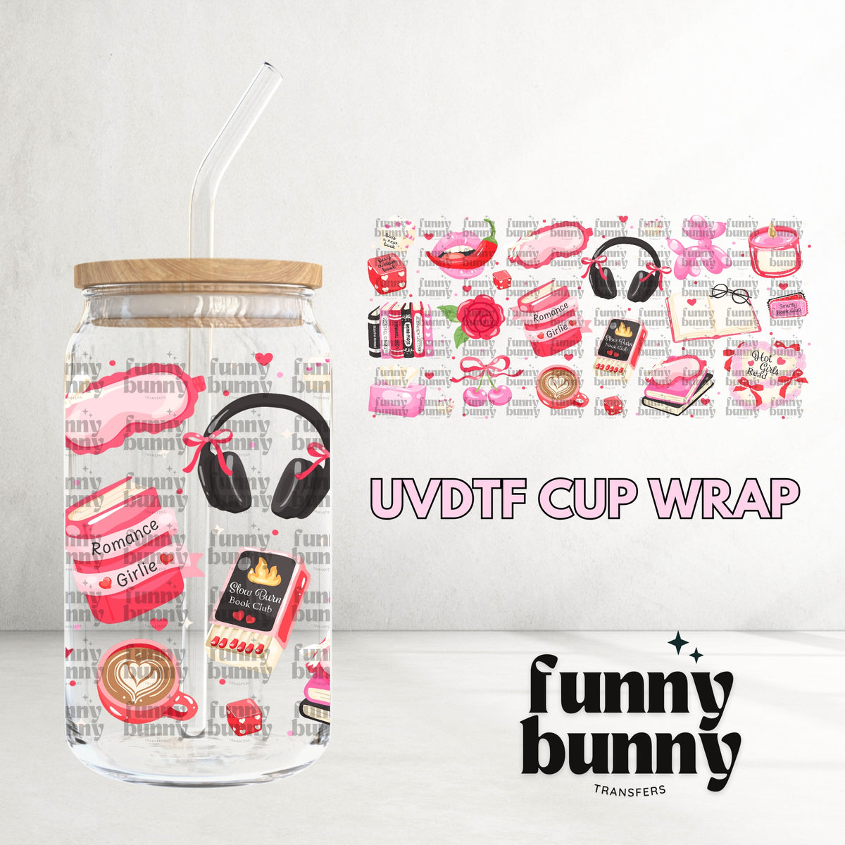 16OZ589 - 16oz UVDTF Cup Wrap
