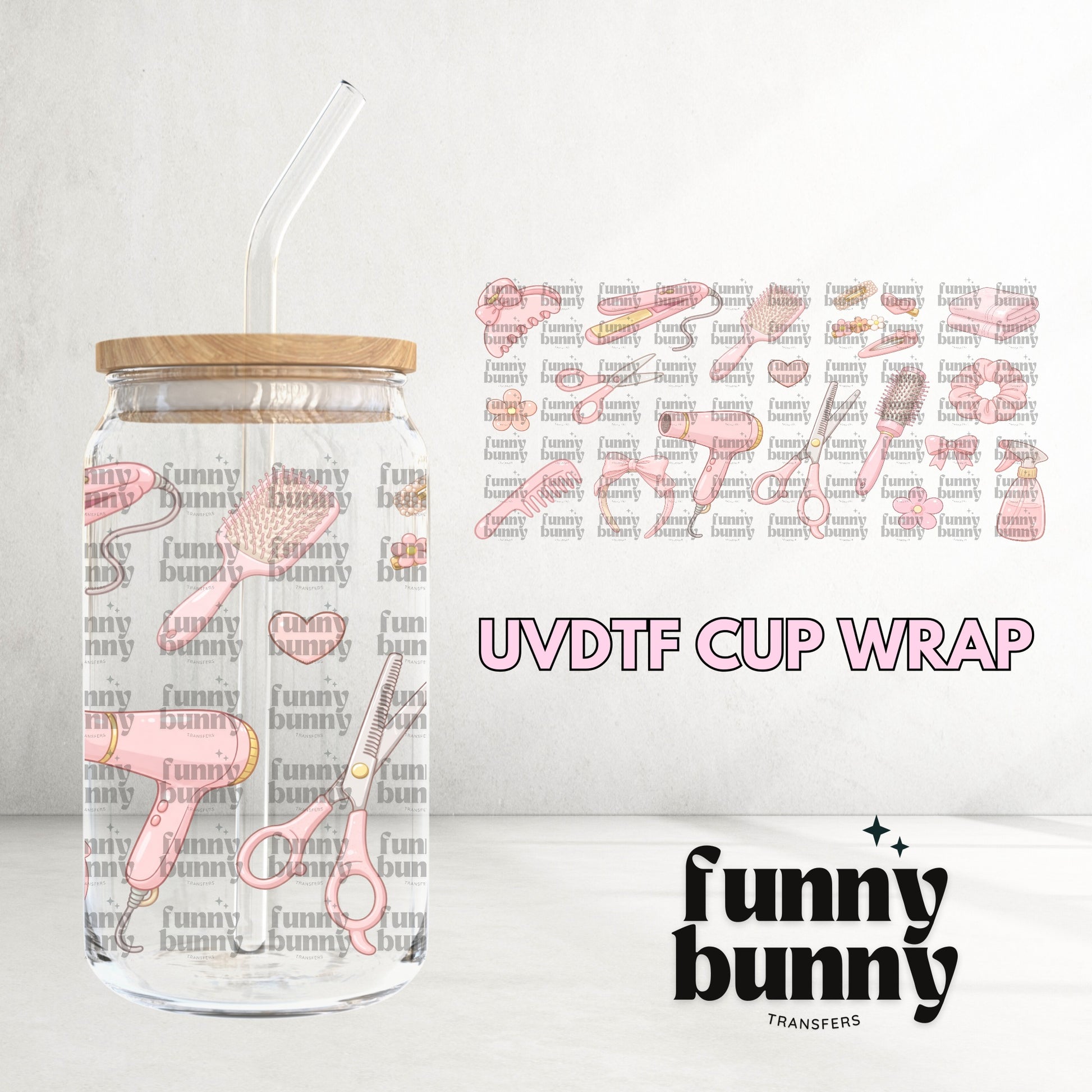 16OZ596 - 16oz UVDTF Cup Wrap
