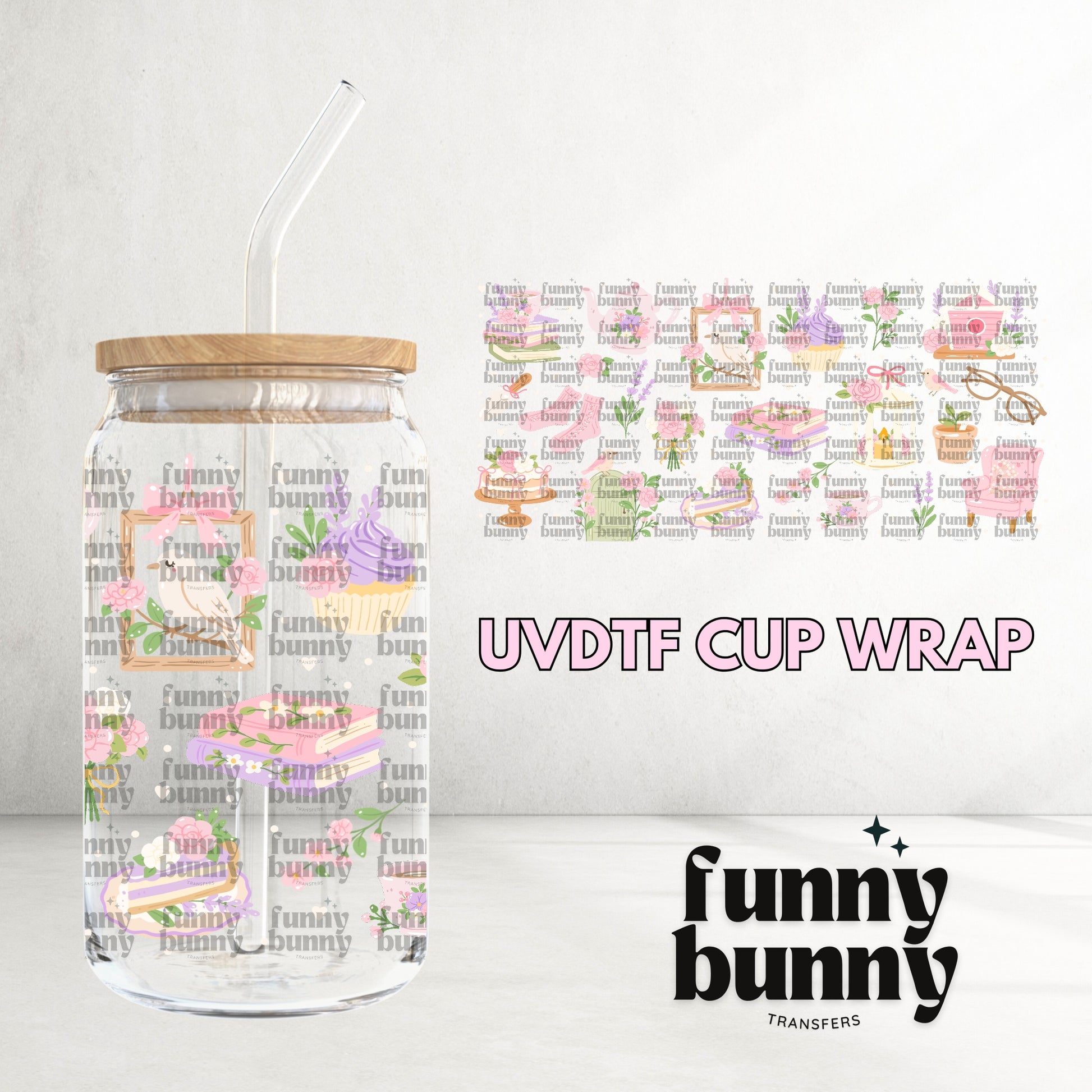 16OZ599 - 16oz UVDTF Cup Wrap
