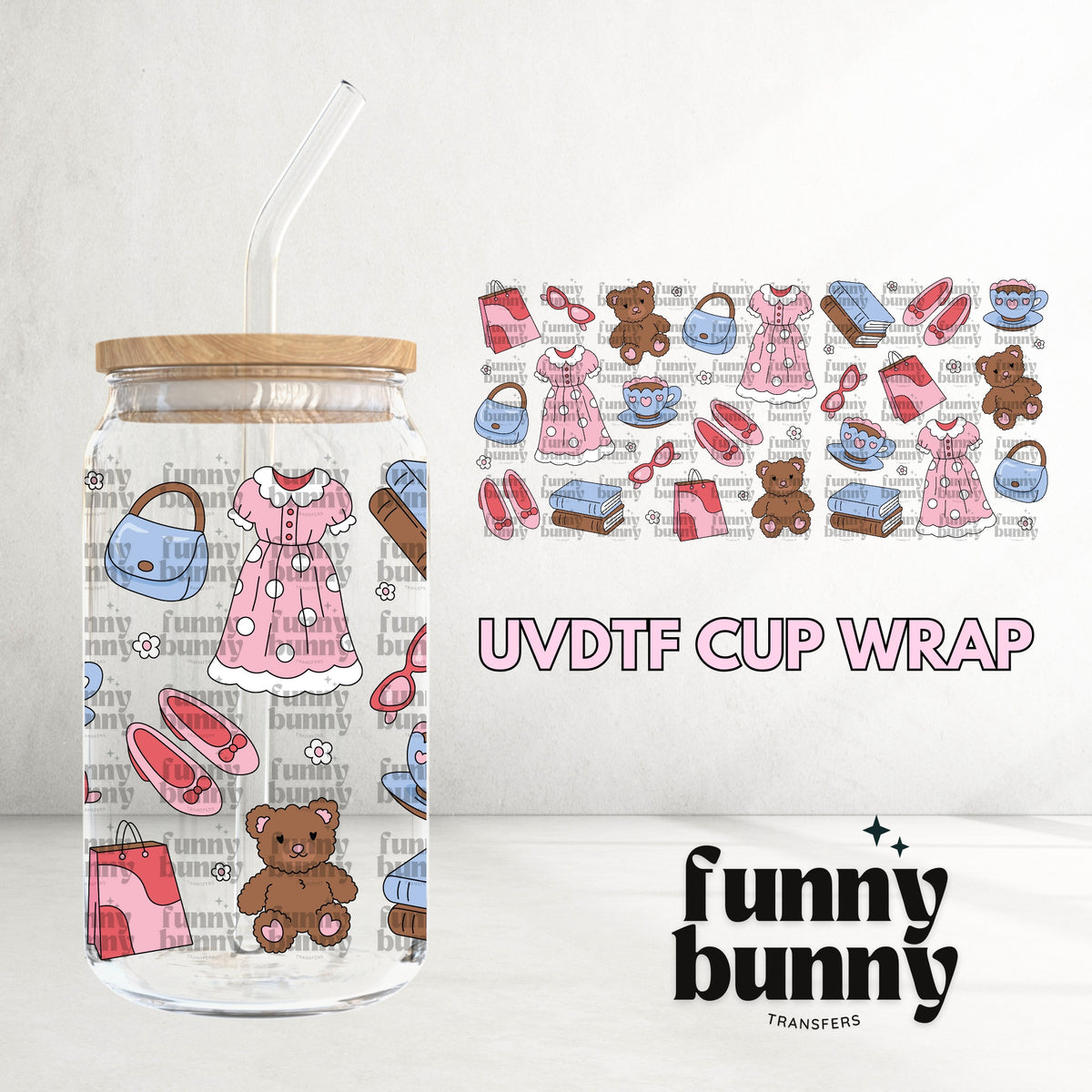 16OZ6 - 16oz UVDTF Cup Wrap