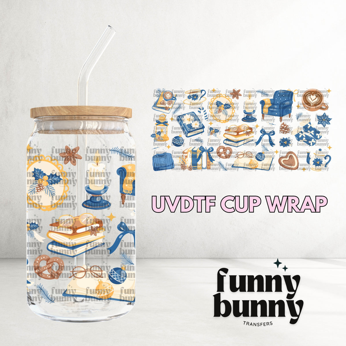 16OZ605 - 16oz UVDTF Cup Wrap