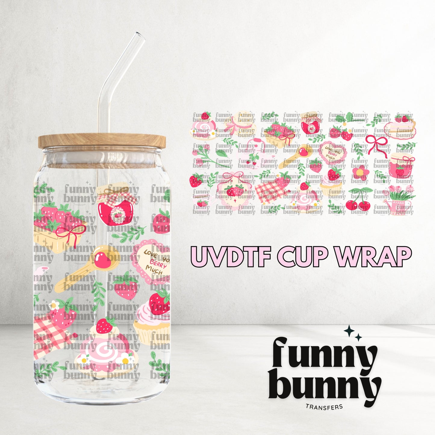 16OZ606 - 16oz UVDTF Cup Wrap