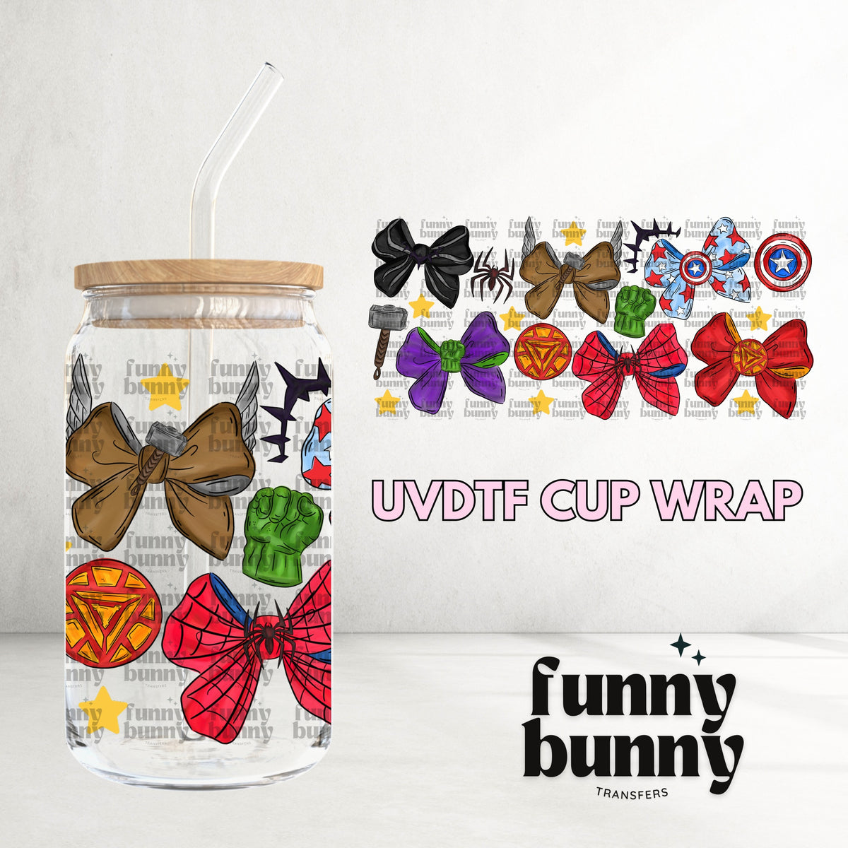 16OZ607 - 16oz UVDTF Cup Wrap
