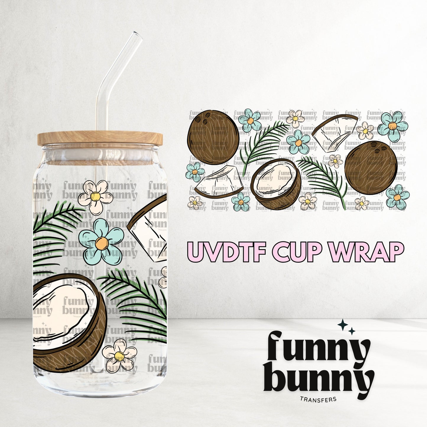 16OZ611 - 16oz UVDTF Cup Wrap