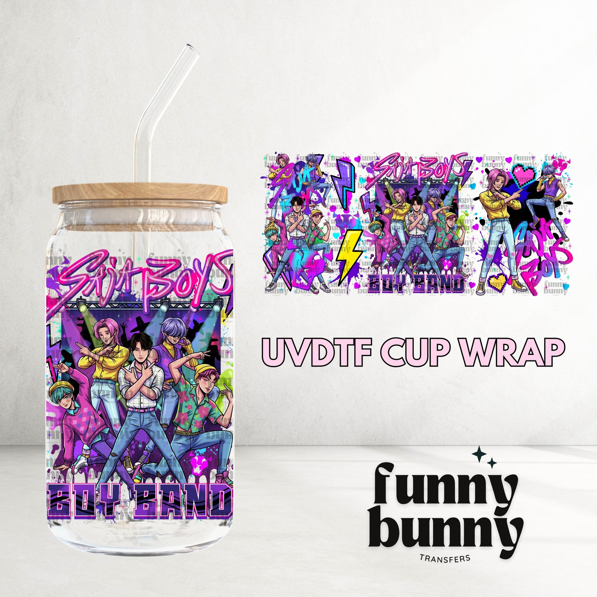 16OZ621 - 16oz UVDTF Cup Wrap