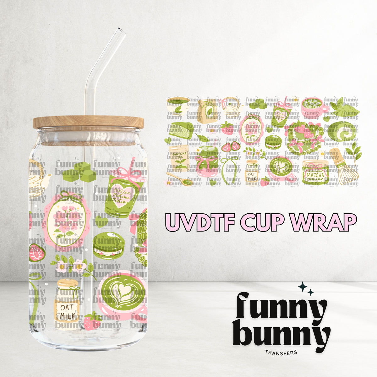 16OZ626 - 16oz UVDTF Cup Wrap