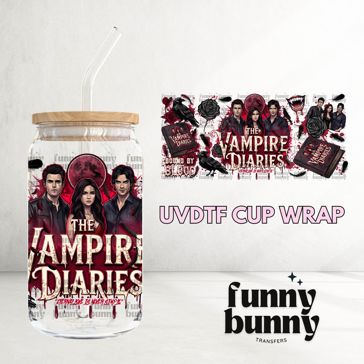 16OZ637 - 16oz UVDTF Cup Wrap
