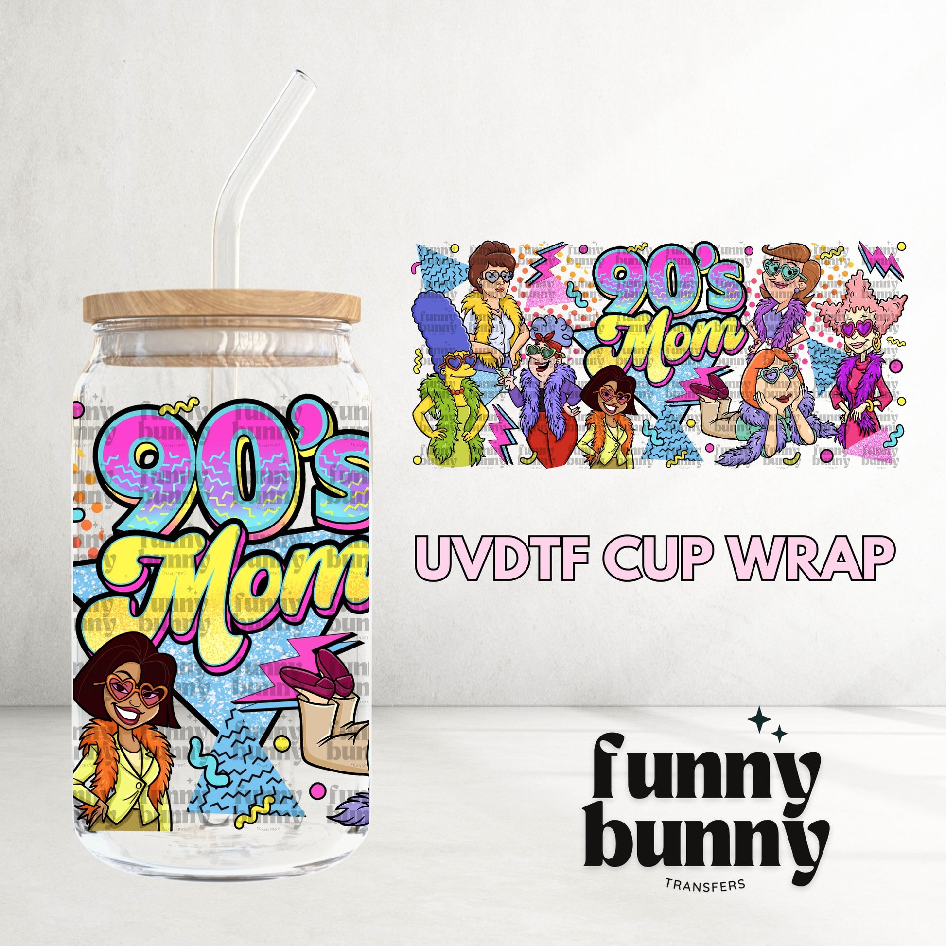 16OZ64 - 16oz UVDTF Cup Wrap