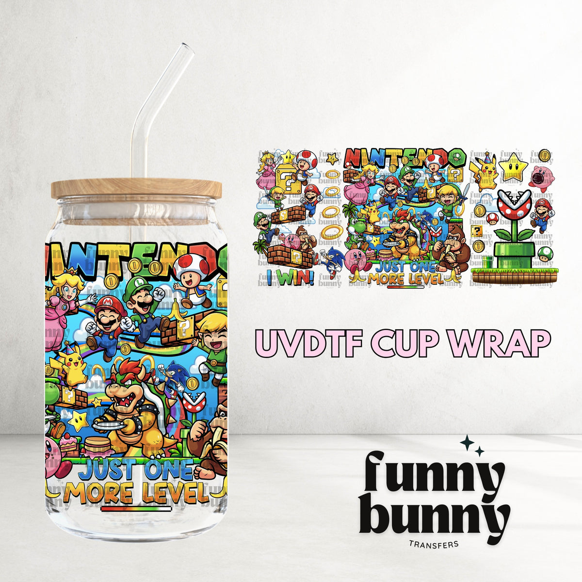 16OZ640 - 16oz UVDTF Cup Wrap