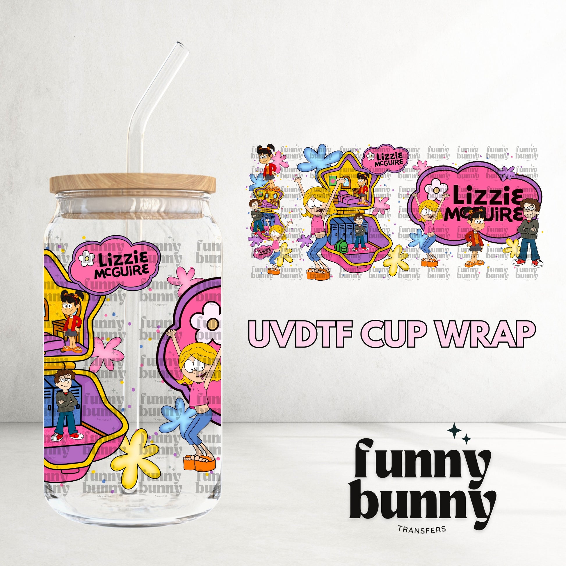 16OZ641 - 16oz UVDTF Cup Wrap