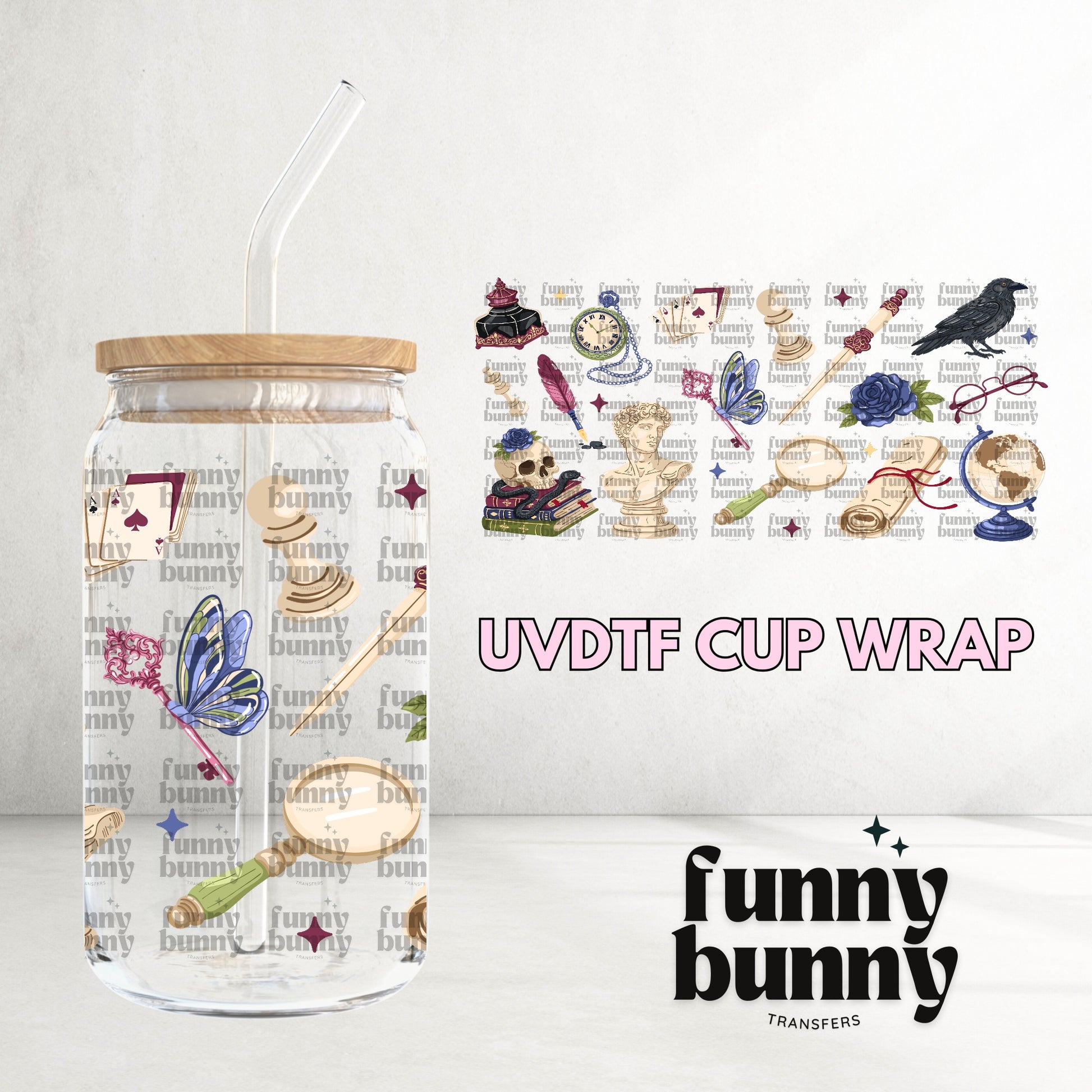16OZ645 - 16oz UVDTF Cup Wrap