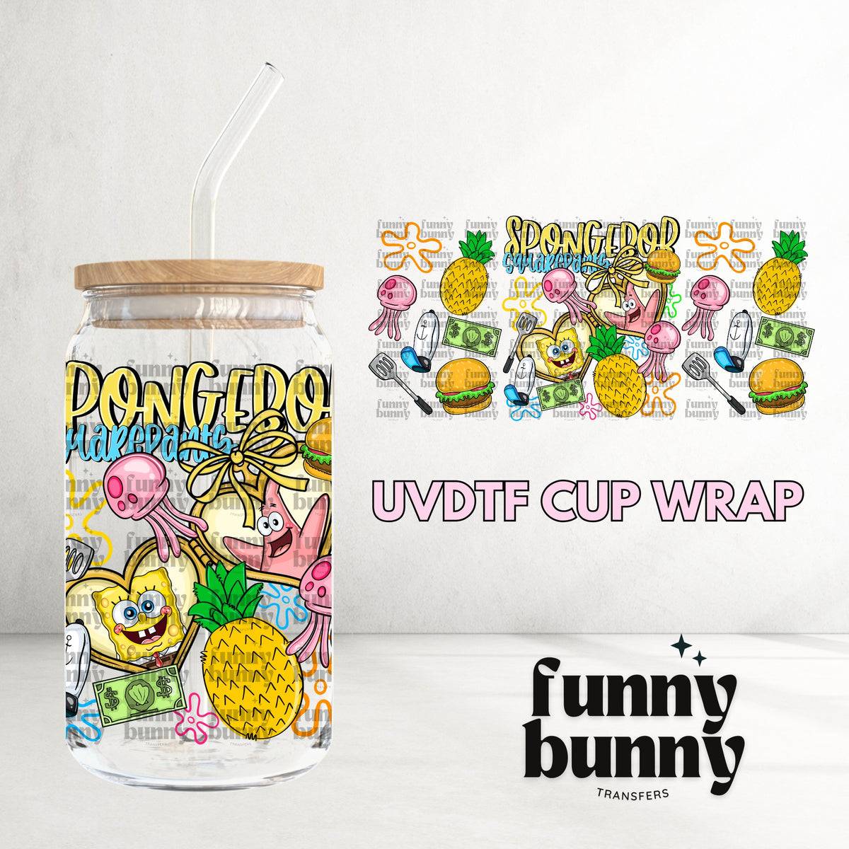 16OZ646 - 16oz UVDTF Cup Wrap