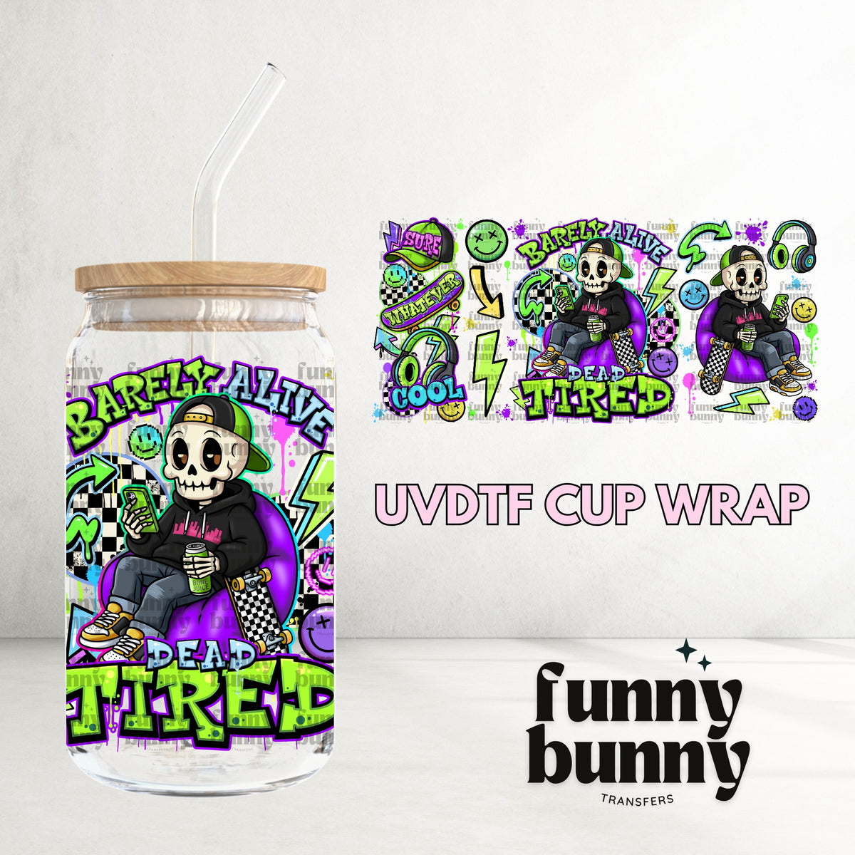 16OZ648 - 16oz UVDTF Cup Wrap