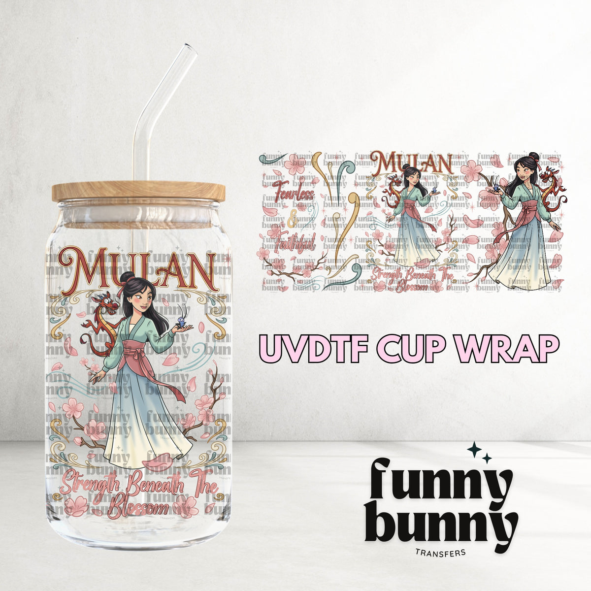 16OZ656 - 16oz UVDTF Cup Wrap