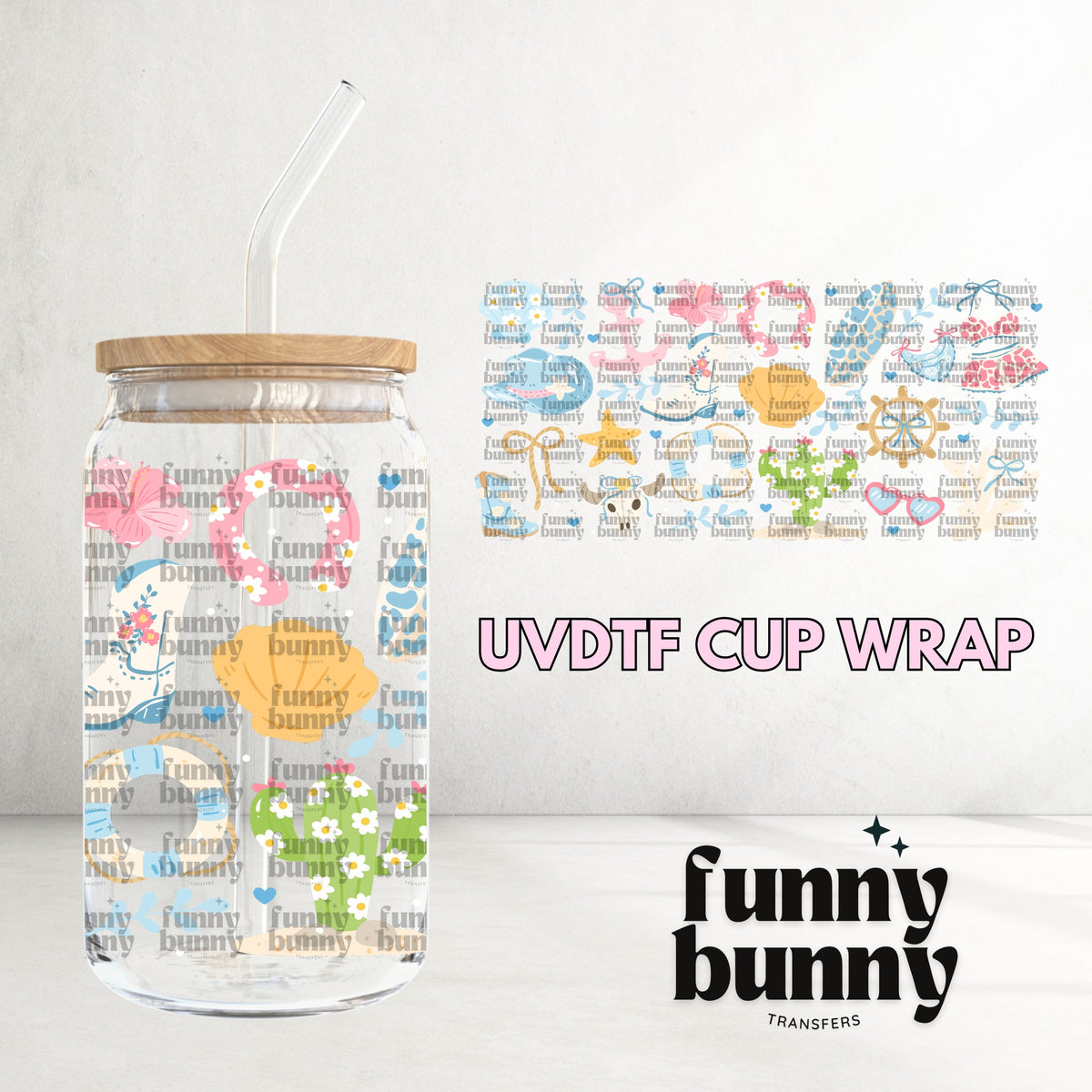 16OZ657 - 16oz UVDTF Cup Wrap