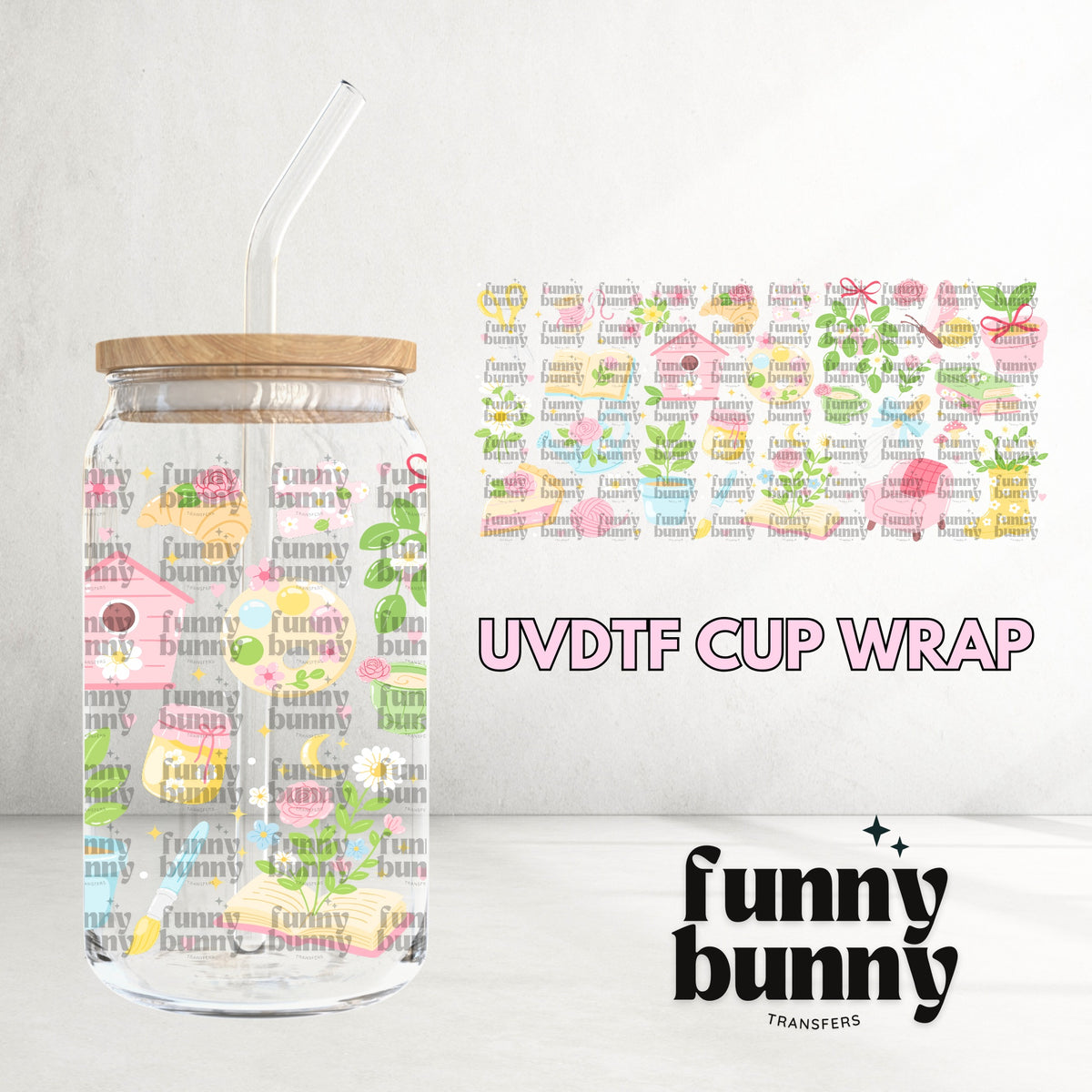 16OZ661 - 16oz UVDTF Cup Wrap