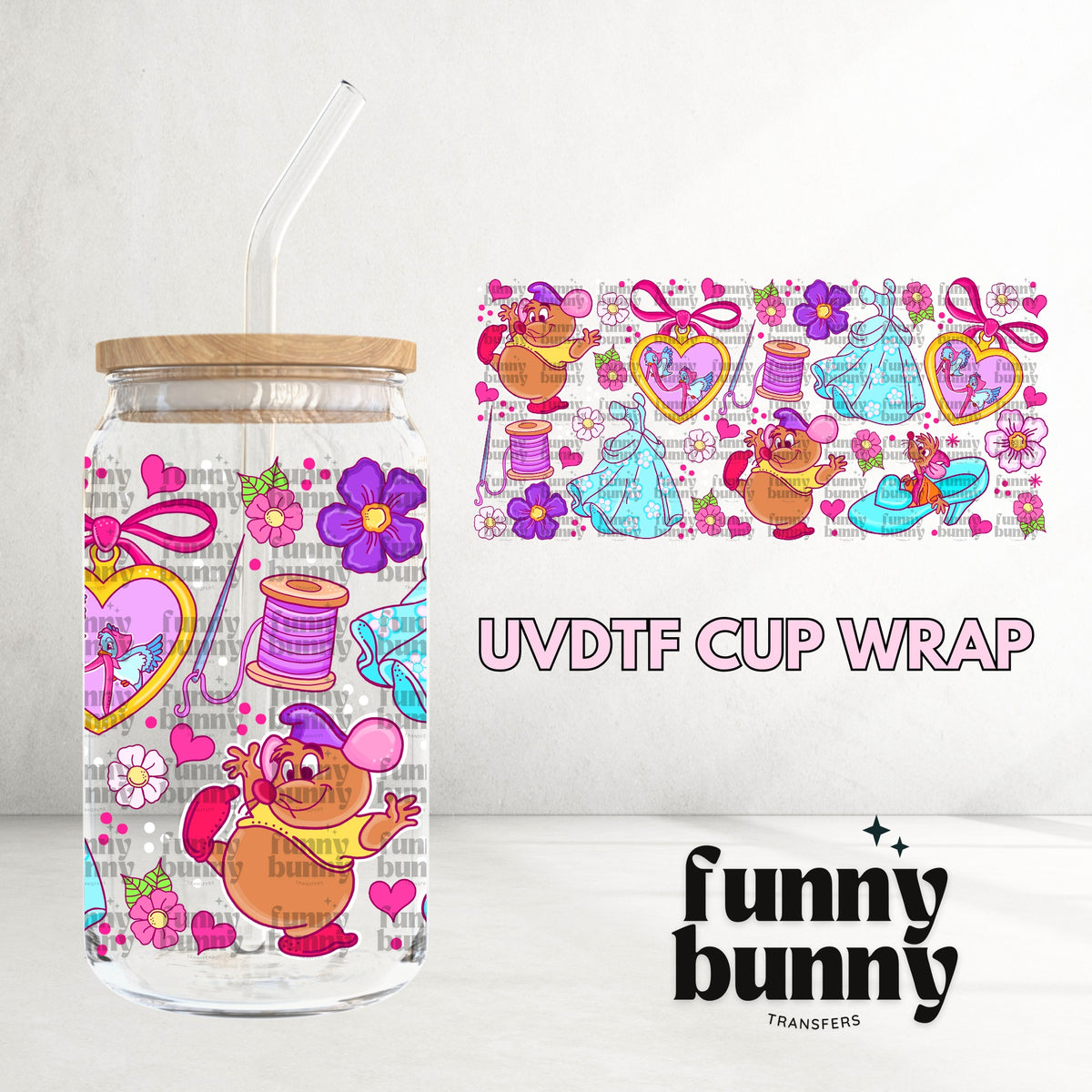 16OZ662 - 16oz UVDTF Cup Wrap