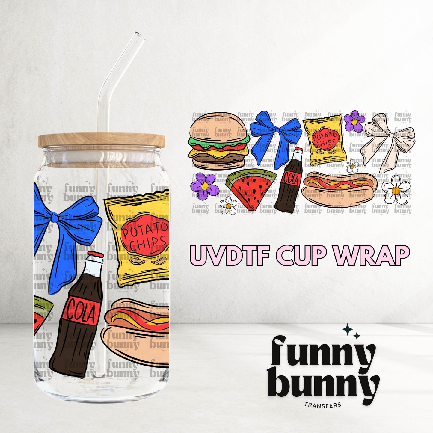 16OZ664 - 16oz UVDTF Cup Wrap