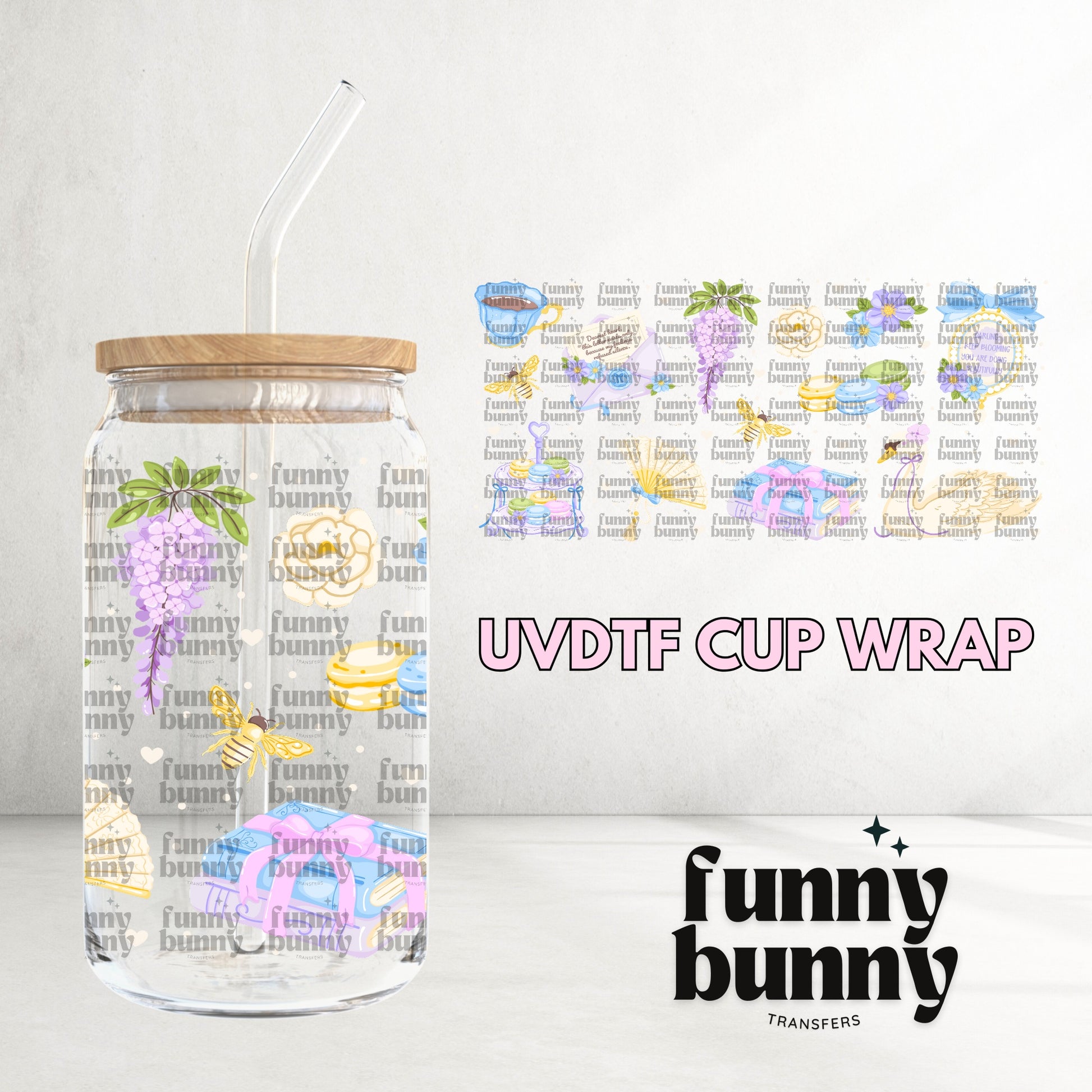 16OZ665 - 16oz UVDTF Cup Wrap