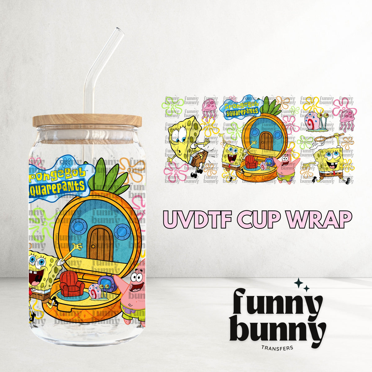 16OZ670 - 16oz UVDTF Cup Wrap
