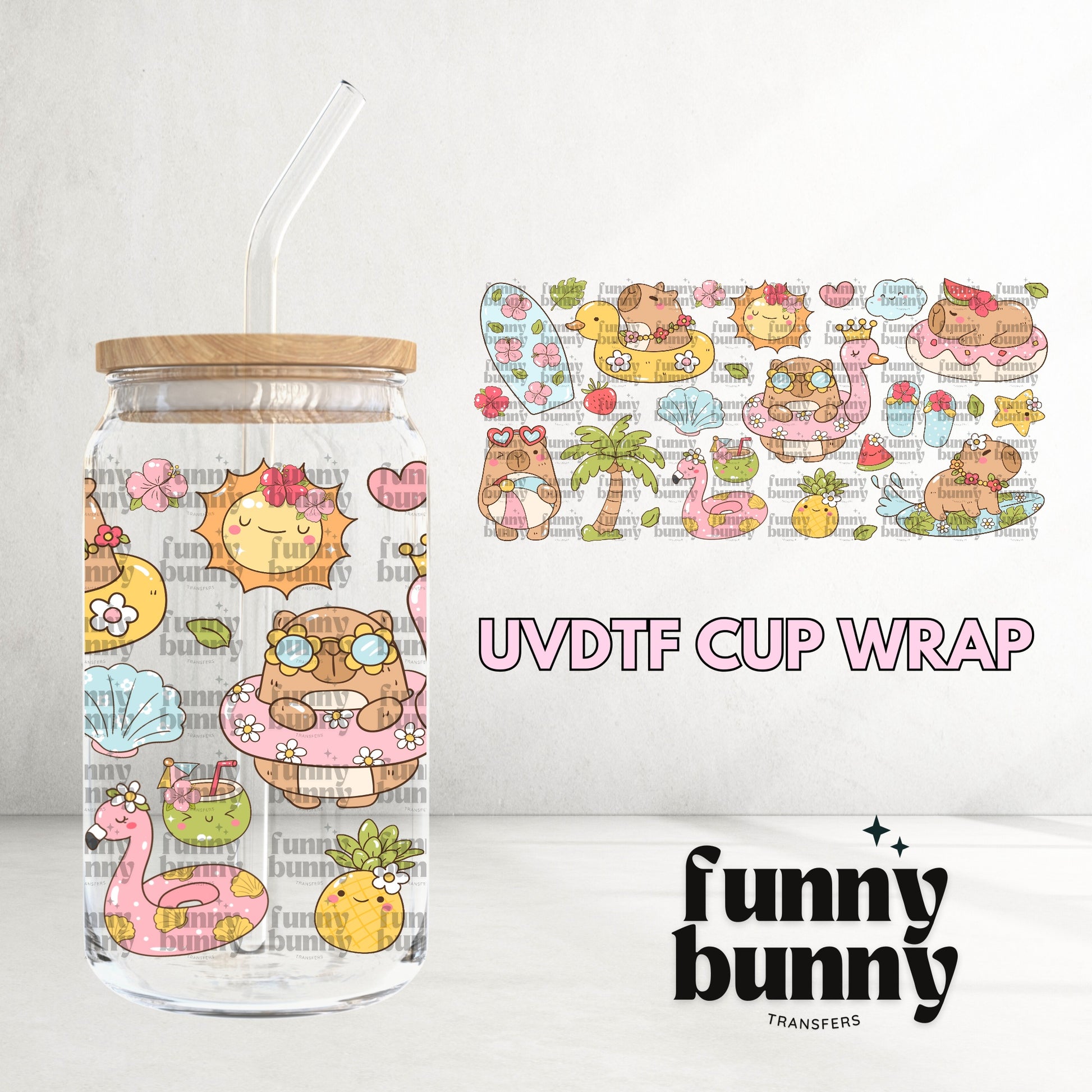 16OZ674 - 16oz UVDTF Cup Wrap